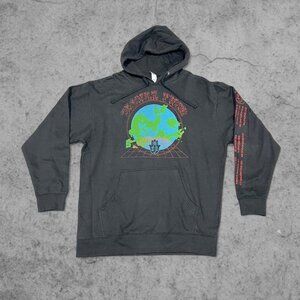 Jagwar Twin Tour Merch Graphic Hoodie, Size L